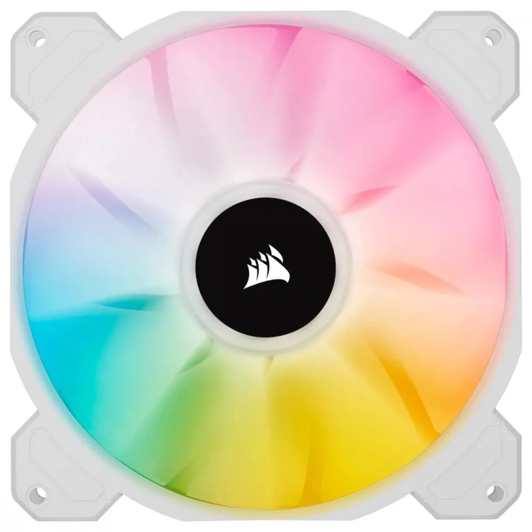 Wentylator Corsair iCUE SP140 RGB ELITE PWM White Double Pack 2x140mm
