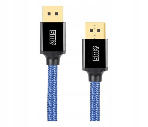 Silver Monkey X Kabel DisplayPort 2.0 3m niebieski