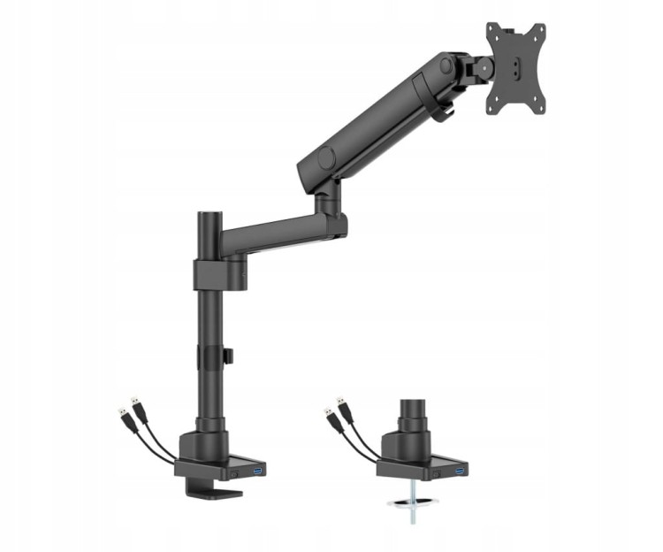 Uchwyt do monitora Silver Monkey UM-410 VESA 75x75 100x100 mm