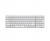 Klawiatura bezprzewodowa Silver Monkey Alu Keys Mini Premium Backlight Whit