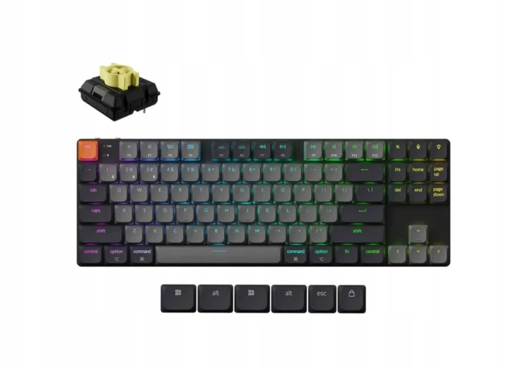 Klawiatura bezprzewodowa mechaniczna Keychron K1X Milk Banana Switch