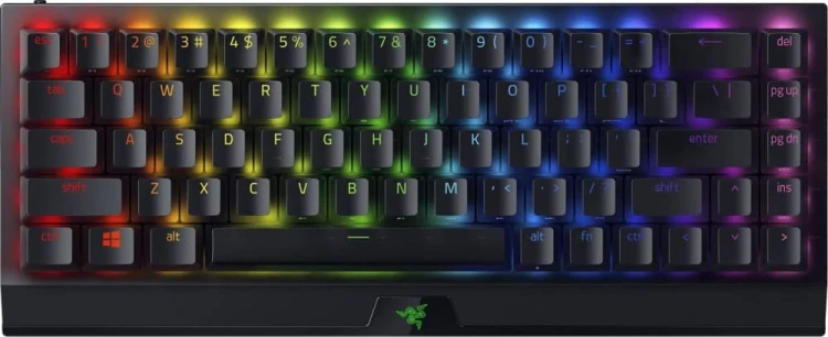 Klawiatura gamingowa Razer BlackWidow V3 Mini HyperSpeed Yellow RGB 2,4 BT