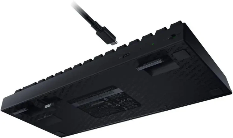 Klawiatura gamingowa Razer BlackWidow V3 Mini HyperSpeed Yellow RGB 2,4 BT