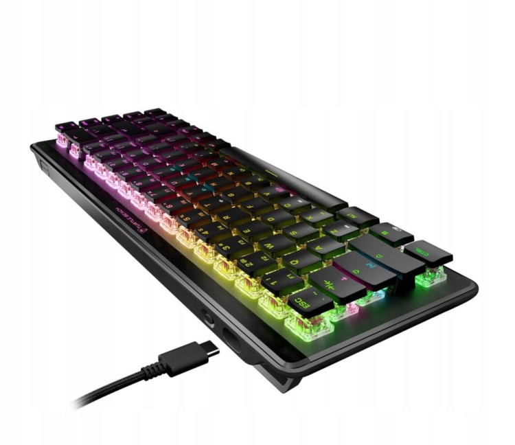 Klawiatura dla graczy Roccat Vulcan II MINI AIR AIMO RGB czarna