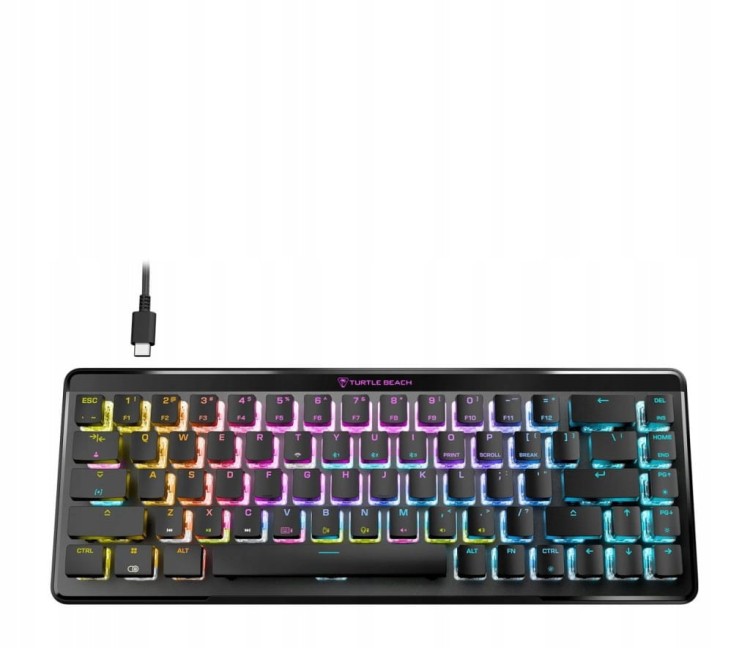 Klawiatura dla graczy Roccat Vulcan II MINI AIR AIMO RGB czarna