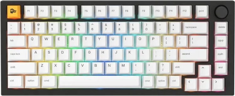 Klawiatura mechaniczna GMMK Pro Black Slate 75% TKL - Prebuilt, ANSI-US