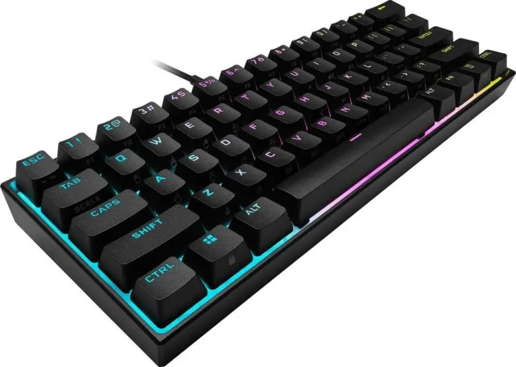 Klawiatura przewodowa CORSAIR K65 RGB MINI 60% - Cherry MX Red CH-9194014-N