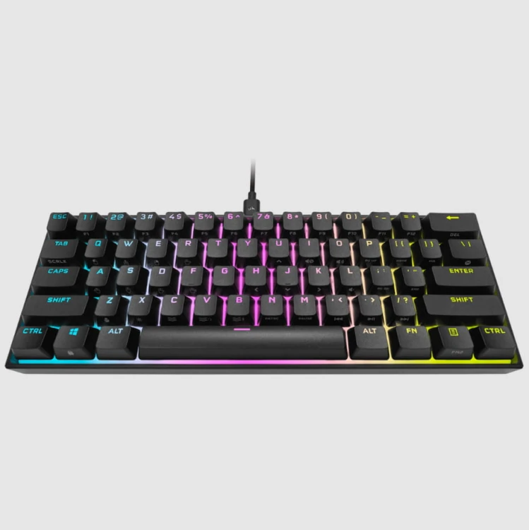 Klawiatura przewodowa CORSAIR K65 RGB MINI 60% - Cherry MX Red CH-9194014-N