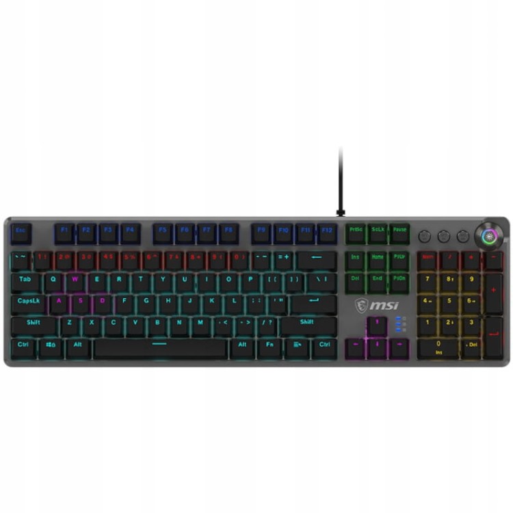 Klawiatura przewodowa MSI Forge GK310 (Red US)