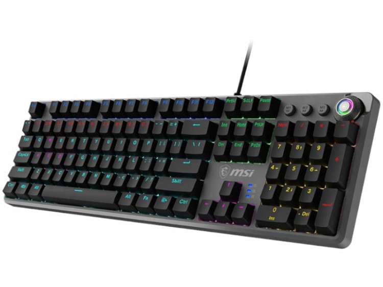 Klawiatura przewodowa MSI Forge GK310 (Red US)