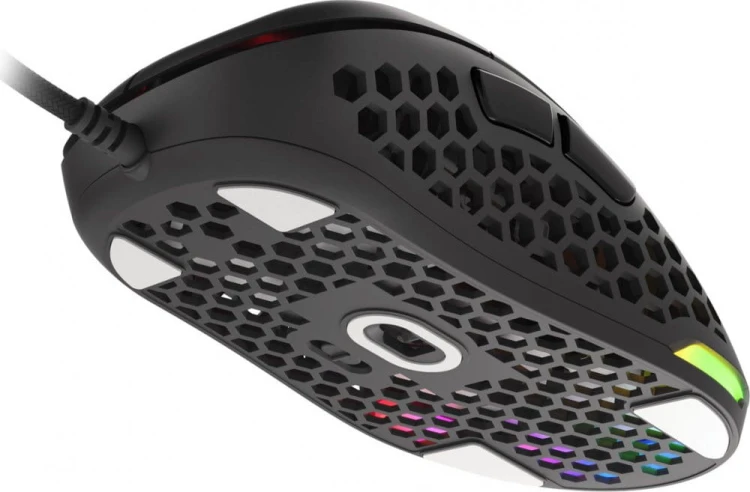 Myszka przewodowa dla gracza Genesis Xenon 800 Czarna 16000 dpi Gamingowa