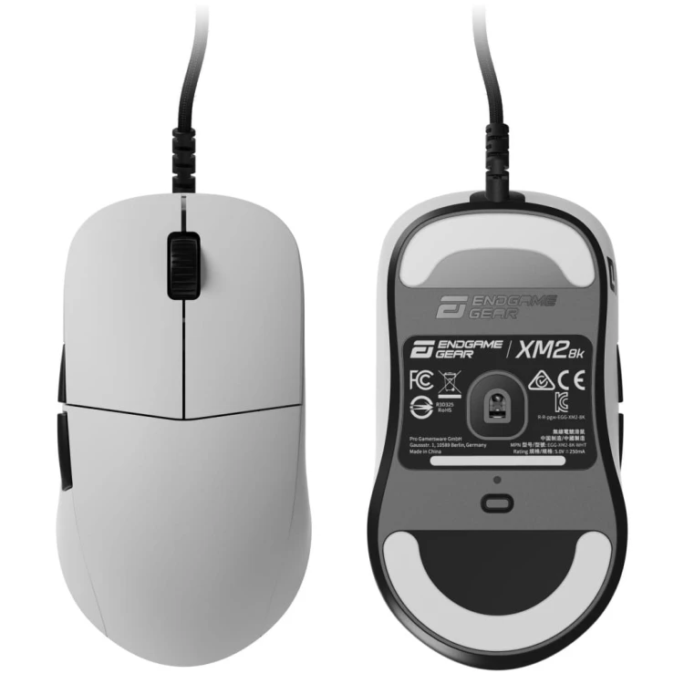 Myszka Gamingowa Endgame Gear XM2 8K White USB Przewodowa 8000Hz