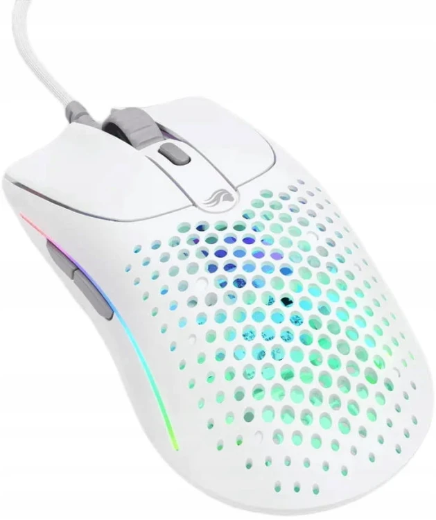 Mysz dla graczy GLORIOUS Model O 2 Biały gamingowa myszka