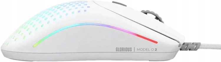 Mysz dla graczy GLORIOUS Model O 2 Biały gamingowa myszka