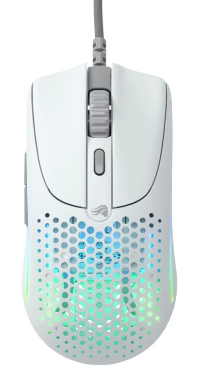Mysz dla graczy GLORIOUS Model O 2 Biały gamingowa myszka