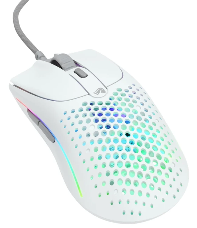 Mysz dla graczy GLORIOUS Model O 2 Biały gamingowa myszka