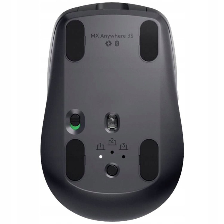 Myszka bezprzewodowa Logitech MX Anywhere 3S Grafitowy sensor optyczny